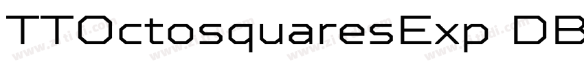 TTOctosquaresExp DBo字体转换